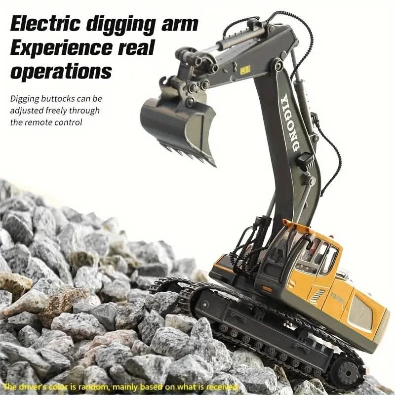 BuildMaster Pro: Exceptional Remote-Control Excavator for Fun