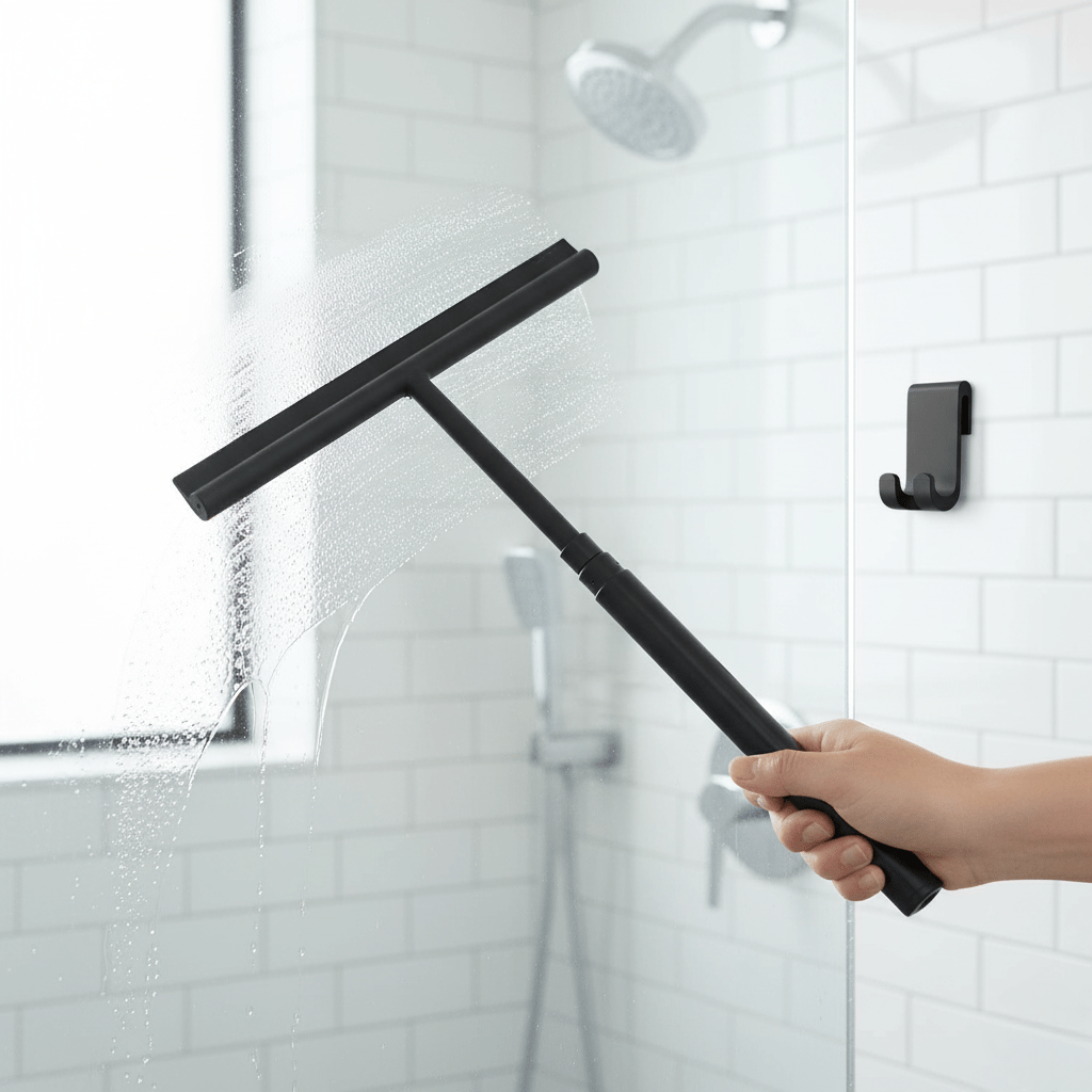 VersaSqueegee Adjustable Shower Cleaner for Crystal Clear Surfaces