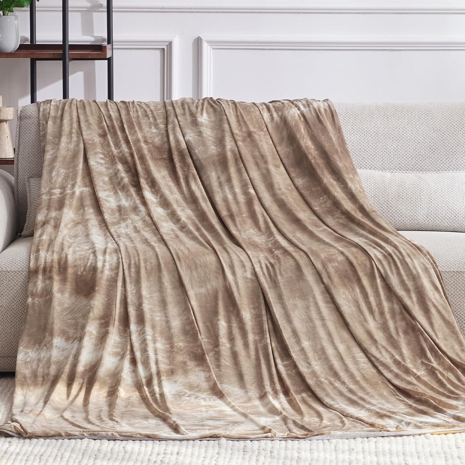 Cooling Blanket with Arc-Chill Technology - Lightweight Summer Throw for Hot Sleepers