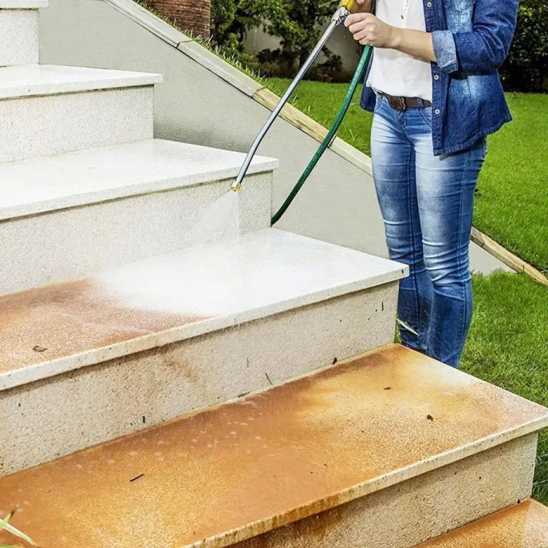 Effortless High-Pressure Nozzle for Garden Hoses