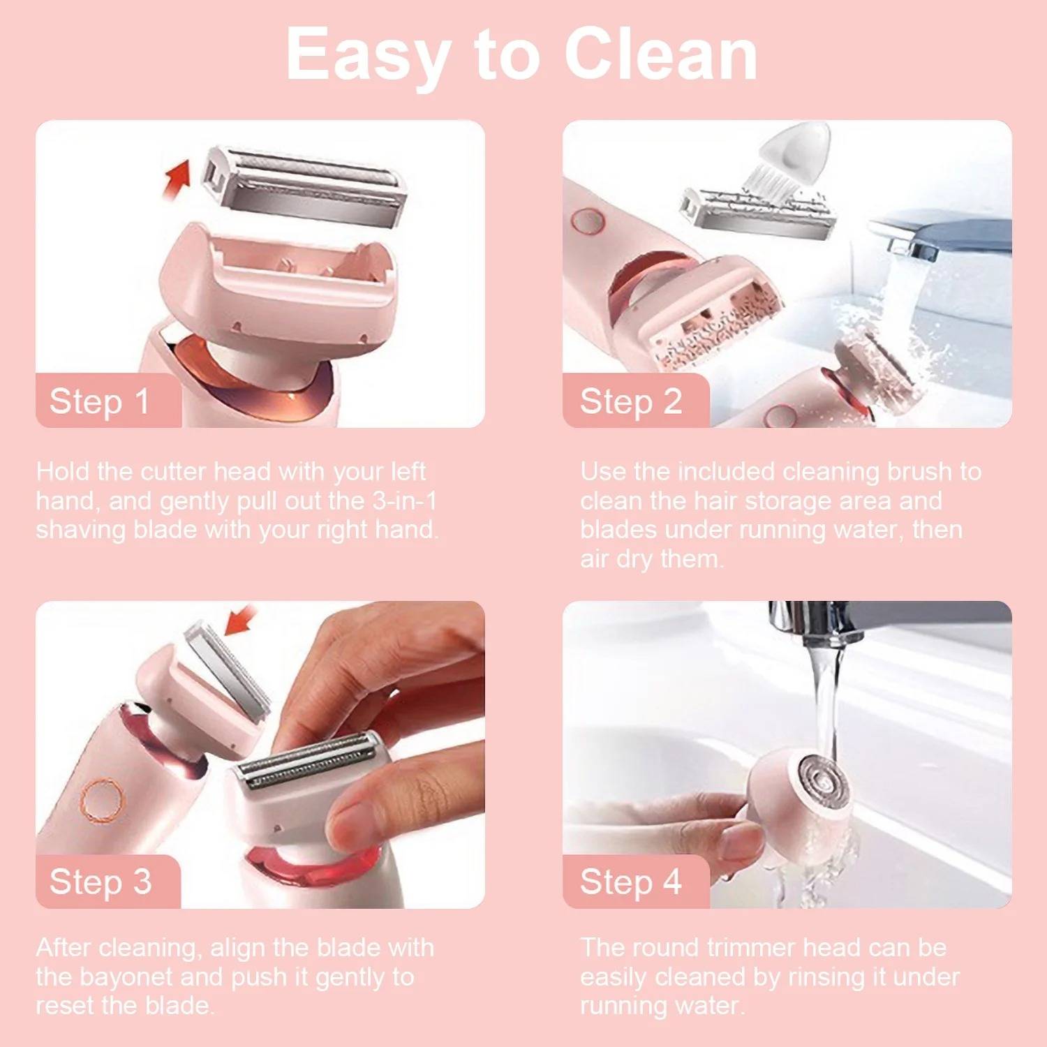 Women's Electric Razor for Smooth Shaving