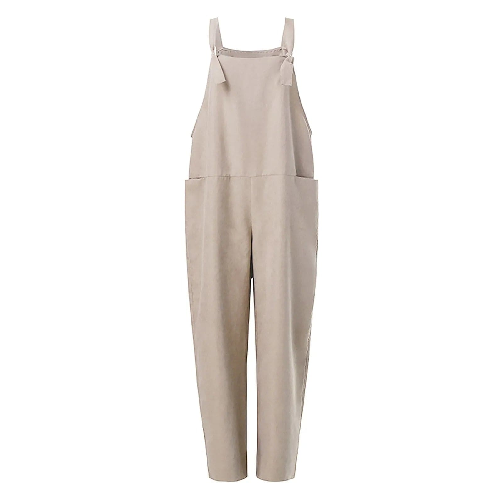 Women’s Jumpsuit | Breathable Polyester & Elastane Fabric | Adjustable Straps & Front Pockets | Comfortable Fit