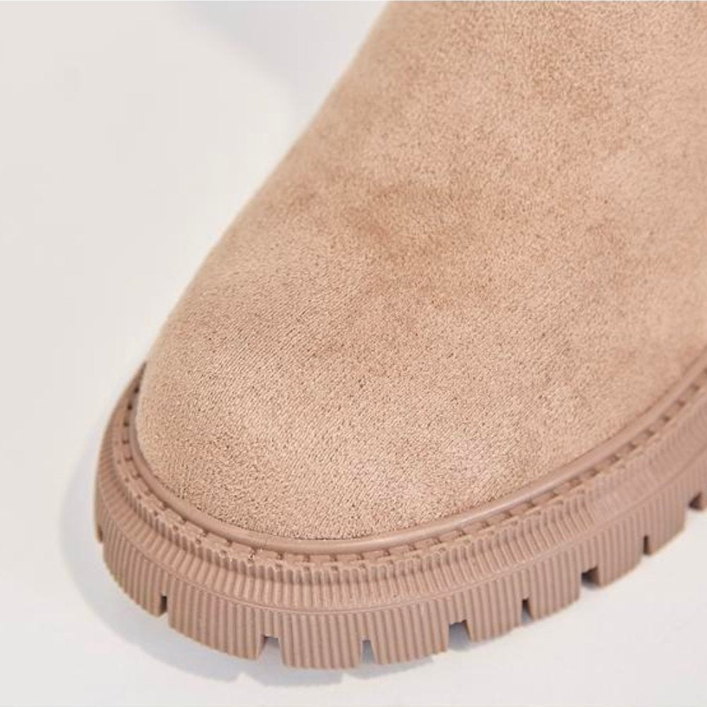 Women’s Winter Boots | Suede Upper & Faux Fur Lining | Anti-Slip Rubber Outsole | Warm & Comfortable Fit
