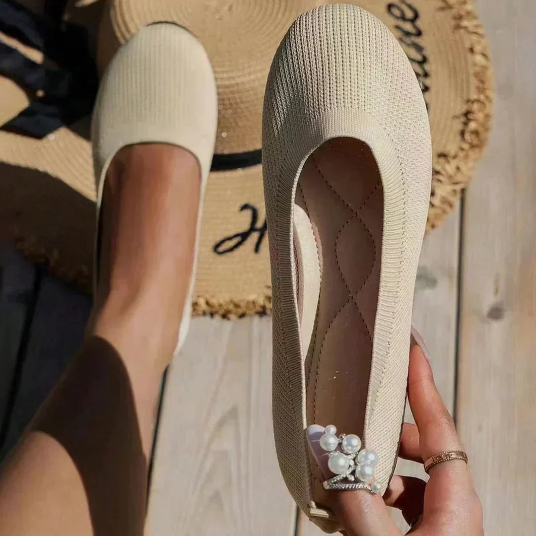 Women's Slip-On Orthopedic Shoes | Breathable Knit & Arch Support | Slip-Resistant Sole | Comfortable All-Day Wear