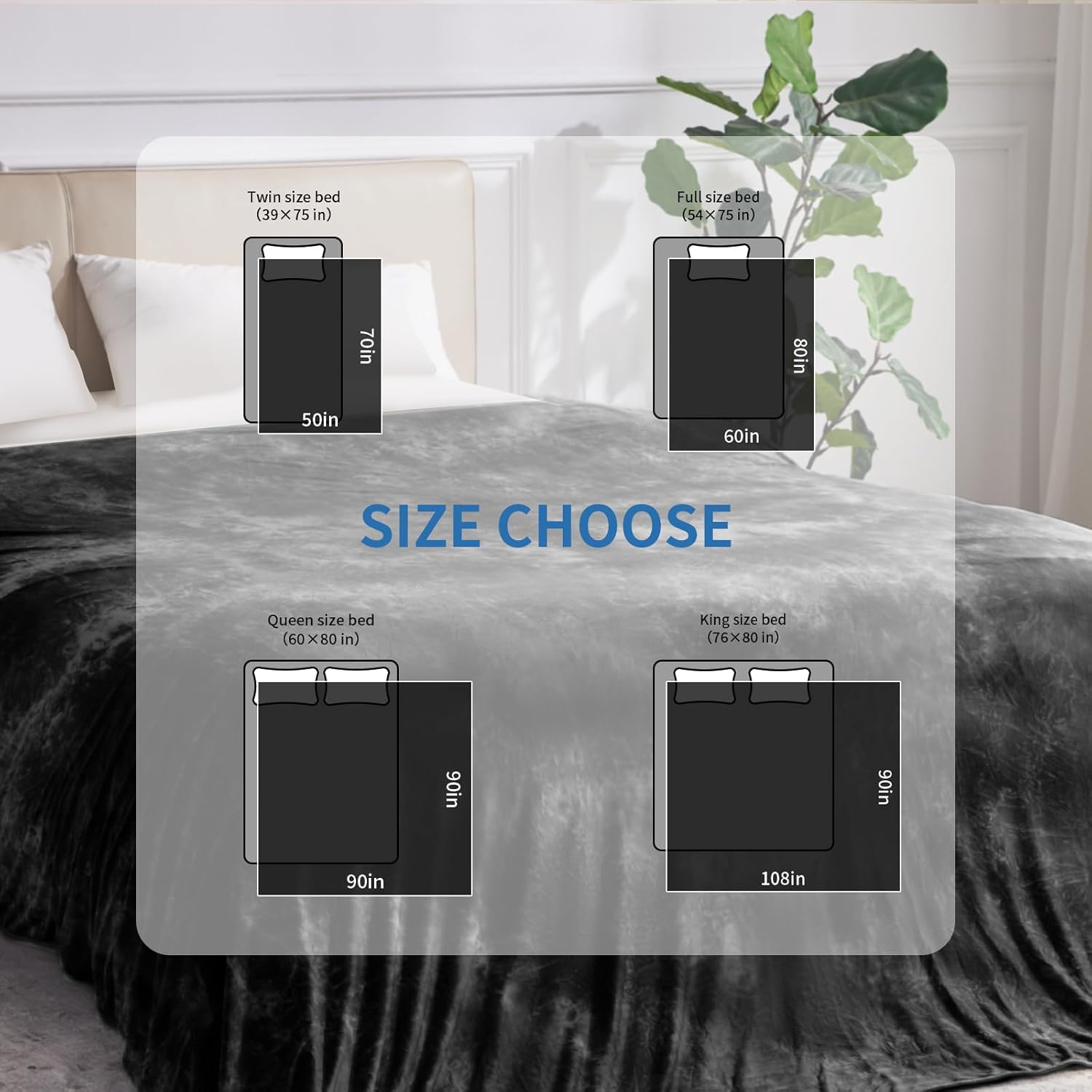 Cooling Blanket with Arc-Chill Technology - Lightweight Summer Throw for Hot Sleepers