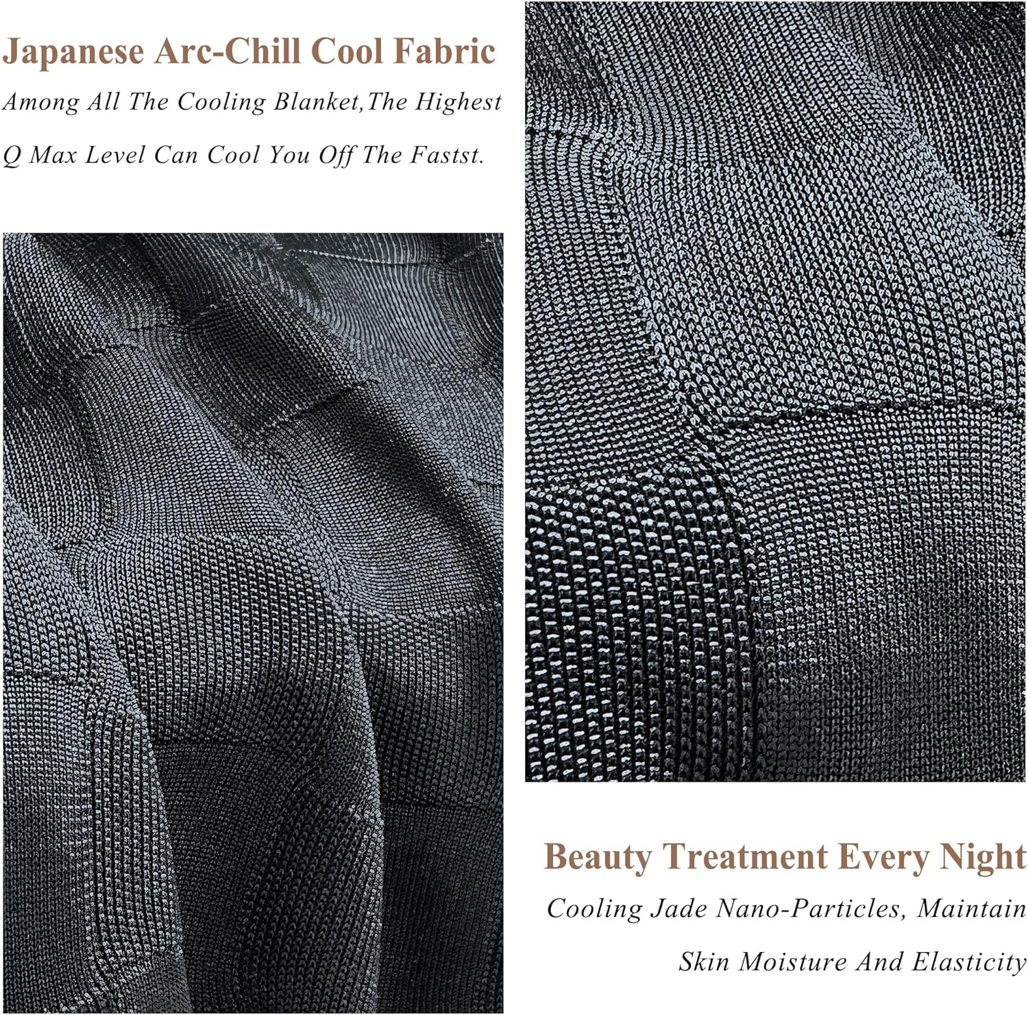 Cooling Summer Blanket - Lightweight & Breathable Double-Sided Chill Effect