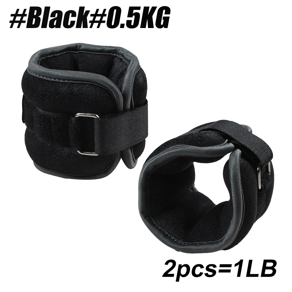 Ankle and Wrist Weights with Adjustable Fit