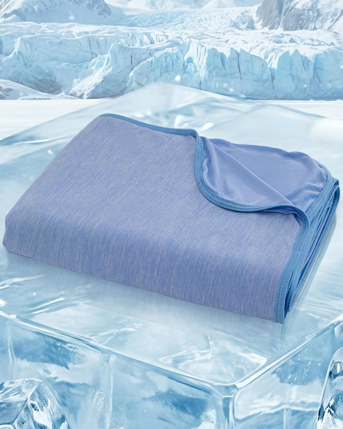 Lightweight Cooling Blanket for Hot Sleepers | Breathable Q-Max > 0.4