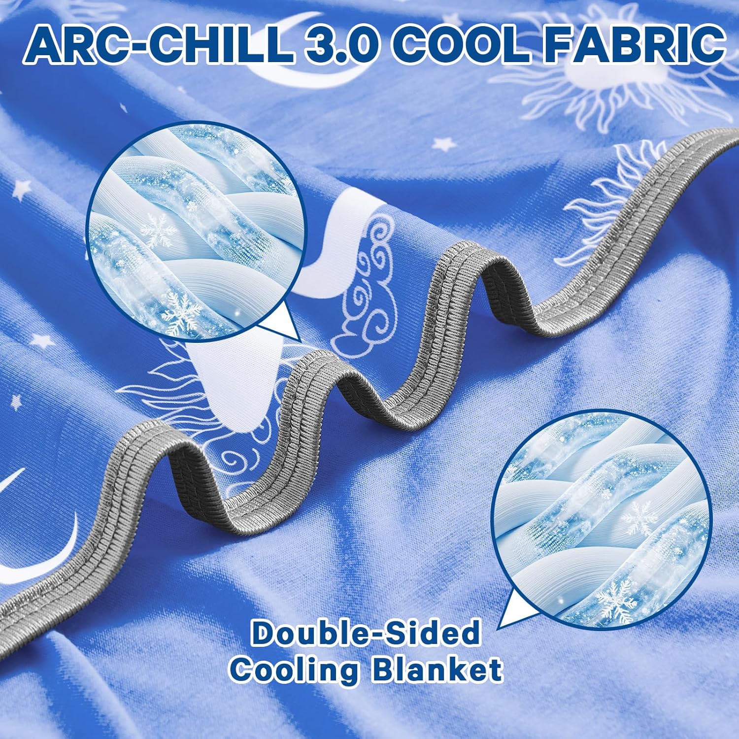 Lightweight Summer Cooling Blanket – Reversible Fabric for Travel and Comfort