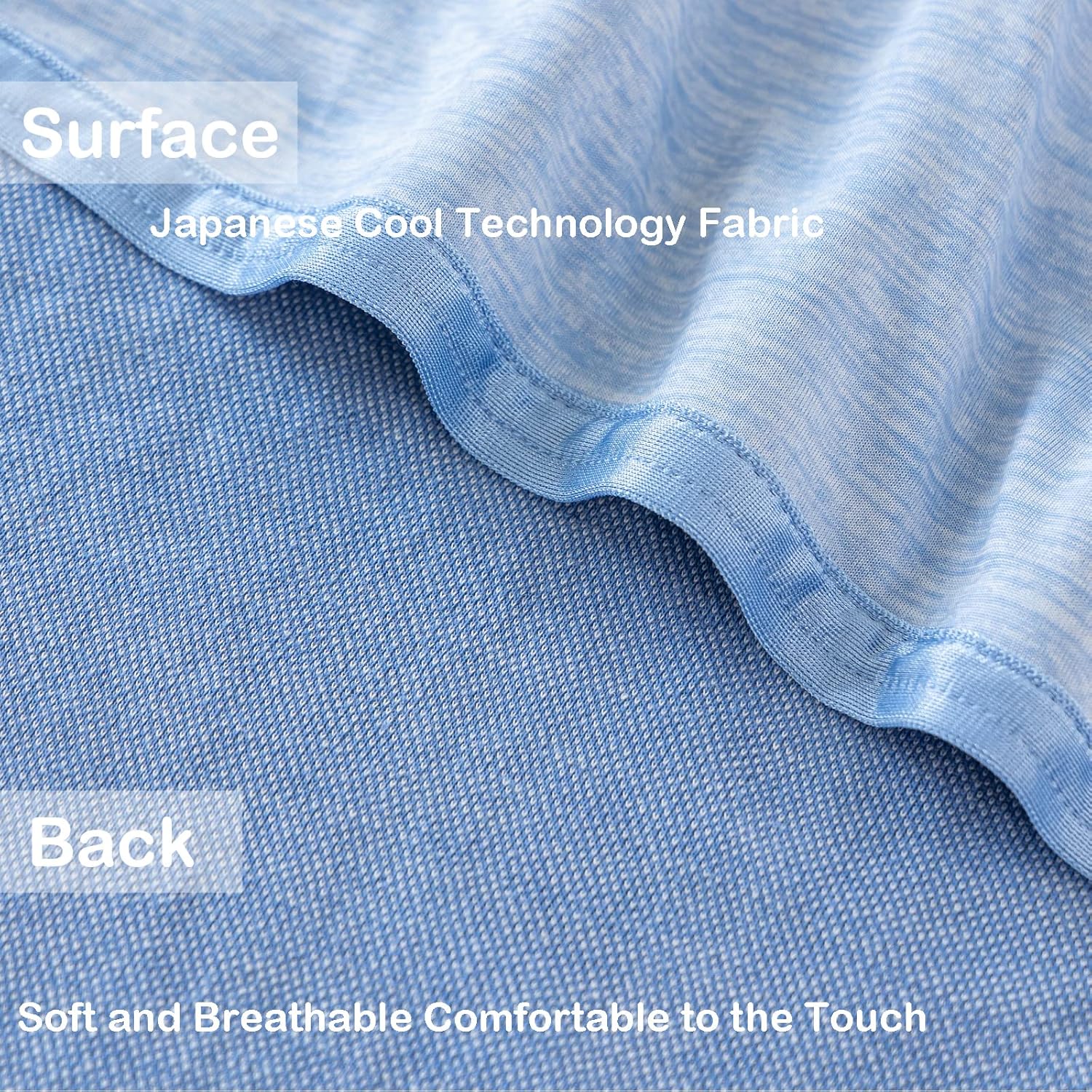 Cooling Throw Blanket for Hot Sleepers – Soft Lightweight Design with Q-Max 0.4 Technology