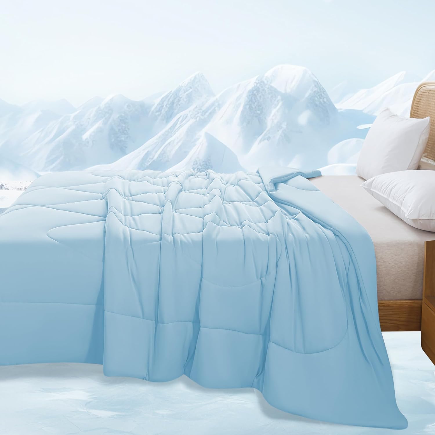 Cooling Blanket for Hot Sleepers – Double-Sided Soft and Breathable Design