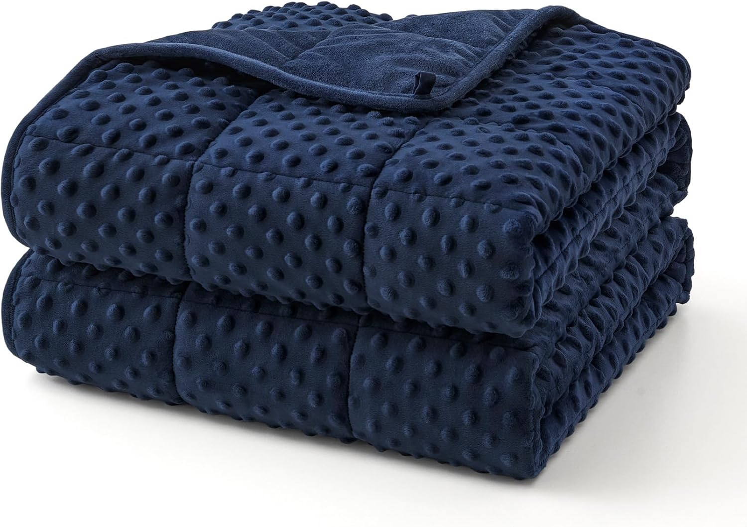 Cooling Microfiber Weighted Blanket with Dots – Soft All-Season Comfort