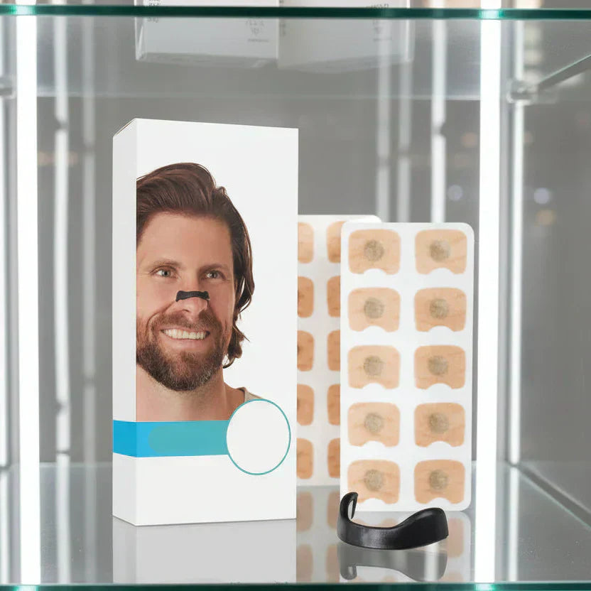 BreatheEasy Magnetic Nasal Strips for Restful Sleep