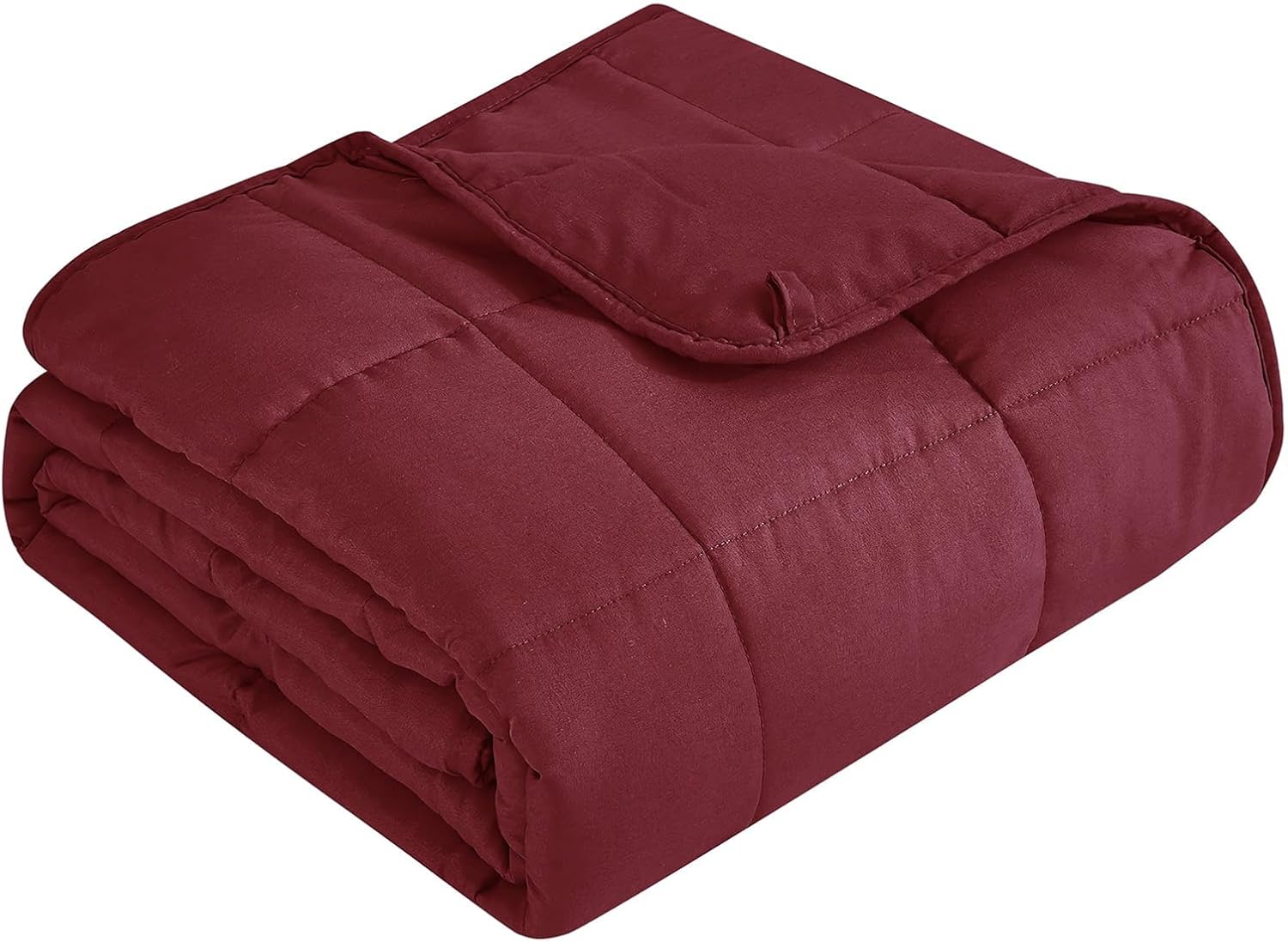 Cooling Microfiber Weighted Blanket for Year-Round Comfort and Relaxation