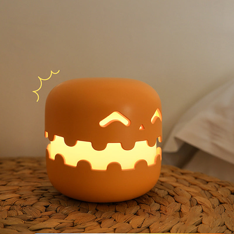 Halloween Pumpkin Night Light with Cozy Spooky Glow for Decor