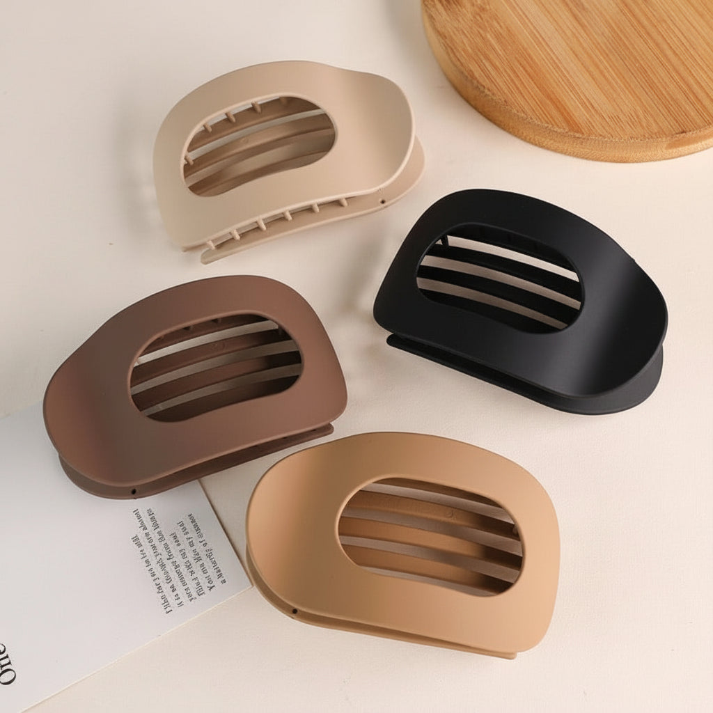 Robust Plastic Hair Clip for Thick Locks with Reliable Grip
