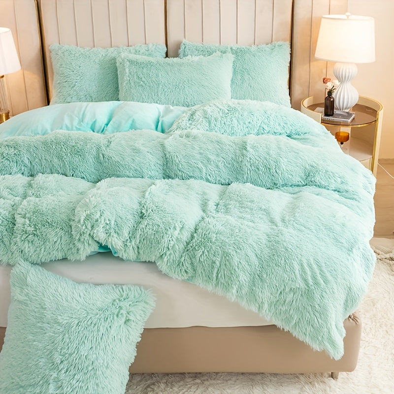 Quilt Cover Set | Wrinkle-Resistant | Soft Cozy Warmth | Polyester