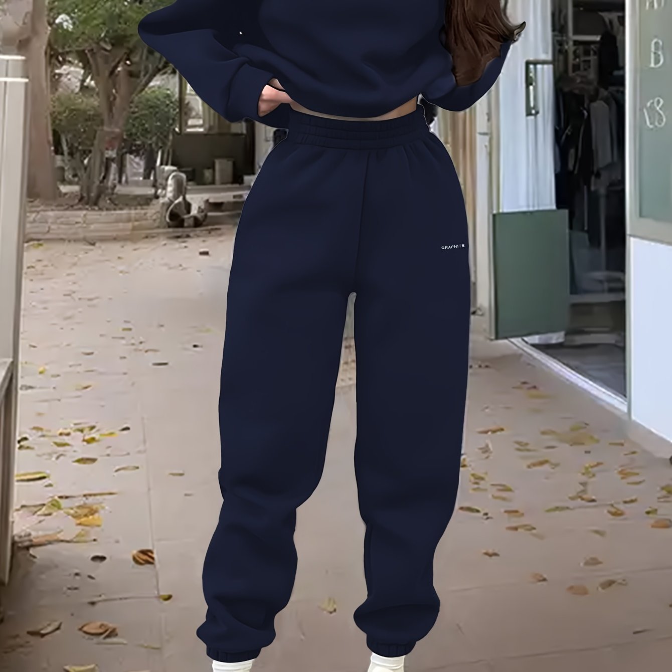 Women’s Sweatshirt Set | Lightweight Knit | Comfortable Casual Wear | Polyester