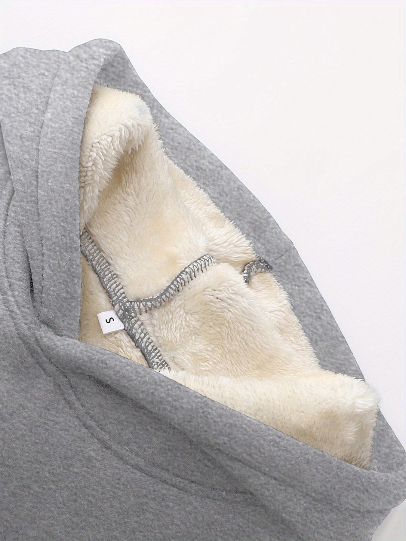 Plush Hoodie Jogger Set | Fleece-Lined | Cozy Warmth All Day | Polyester