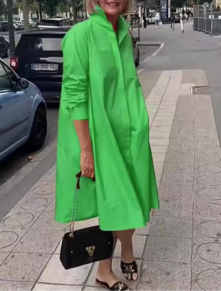 Women’s Polo Dress | Sporty Elegant Design | Relaxed Fit | Casual Weekend Wear