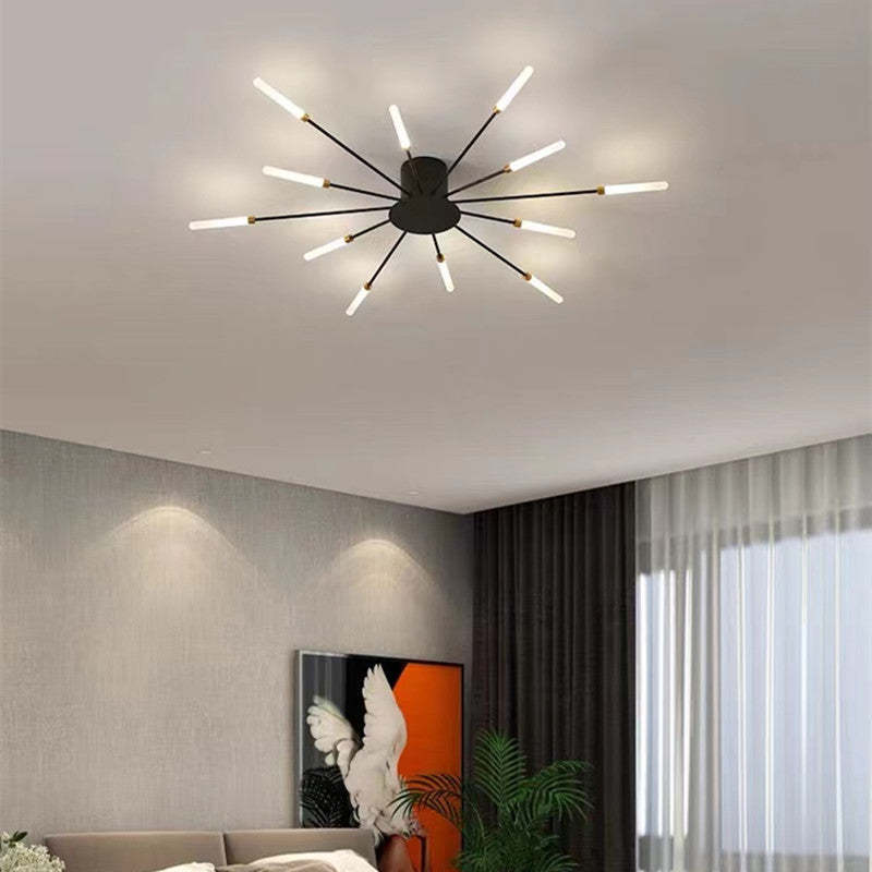 AuraGlow Modern Ceiling Light for Cozy Living Spaces