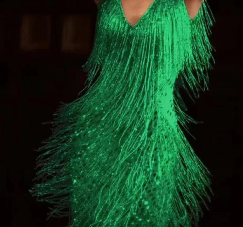 Women’s Cocktail Dress | Fringe Sequin & Tassels | Soft Breathable Fabric | Comfortable Fit