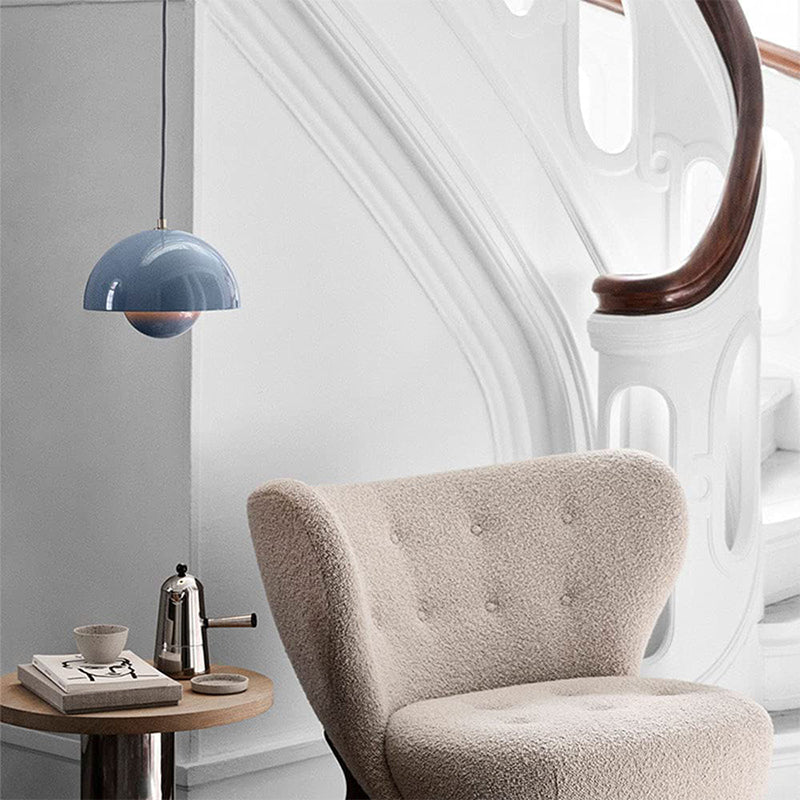 Pendant Light | Flowerpot Double-Sphere Shade | Adjustable Height | Durable Design