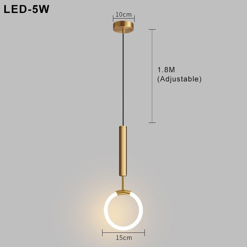Nordic Elegance Linear Pendant Light | Sleek & Energy Efficient