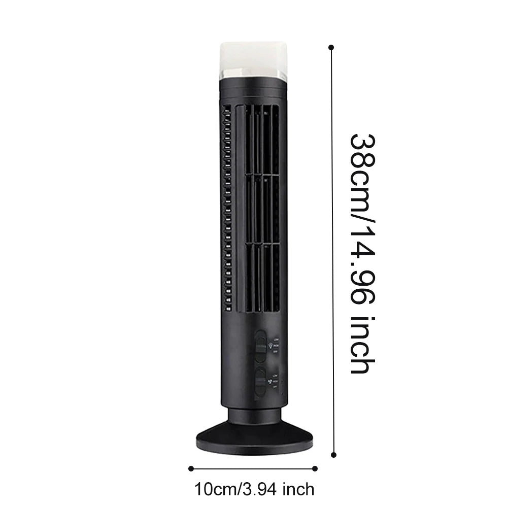 USB Bladeless Cooling Mini Air Conditioner for Desktop Use