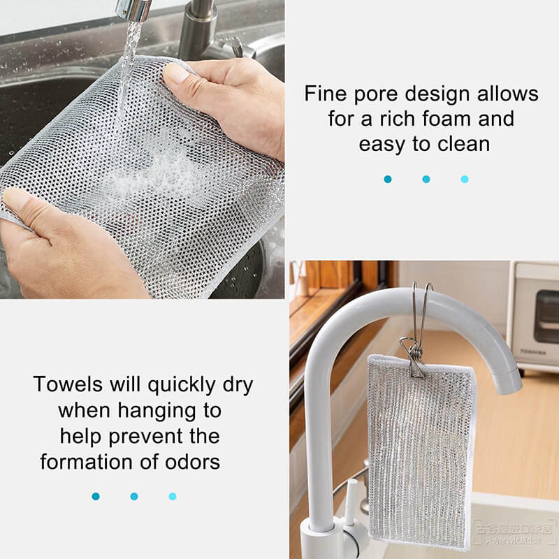 20 Pack of Scratch-Free Cleaning Cloths