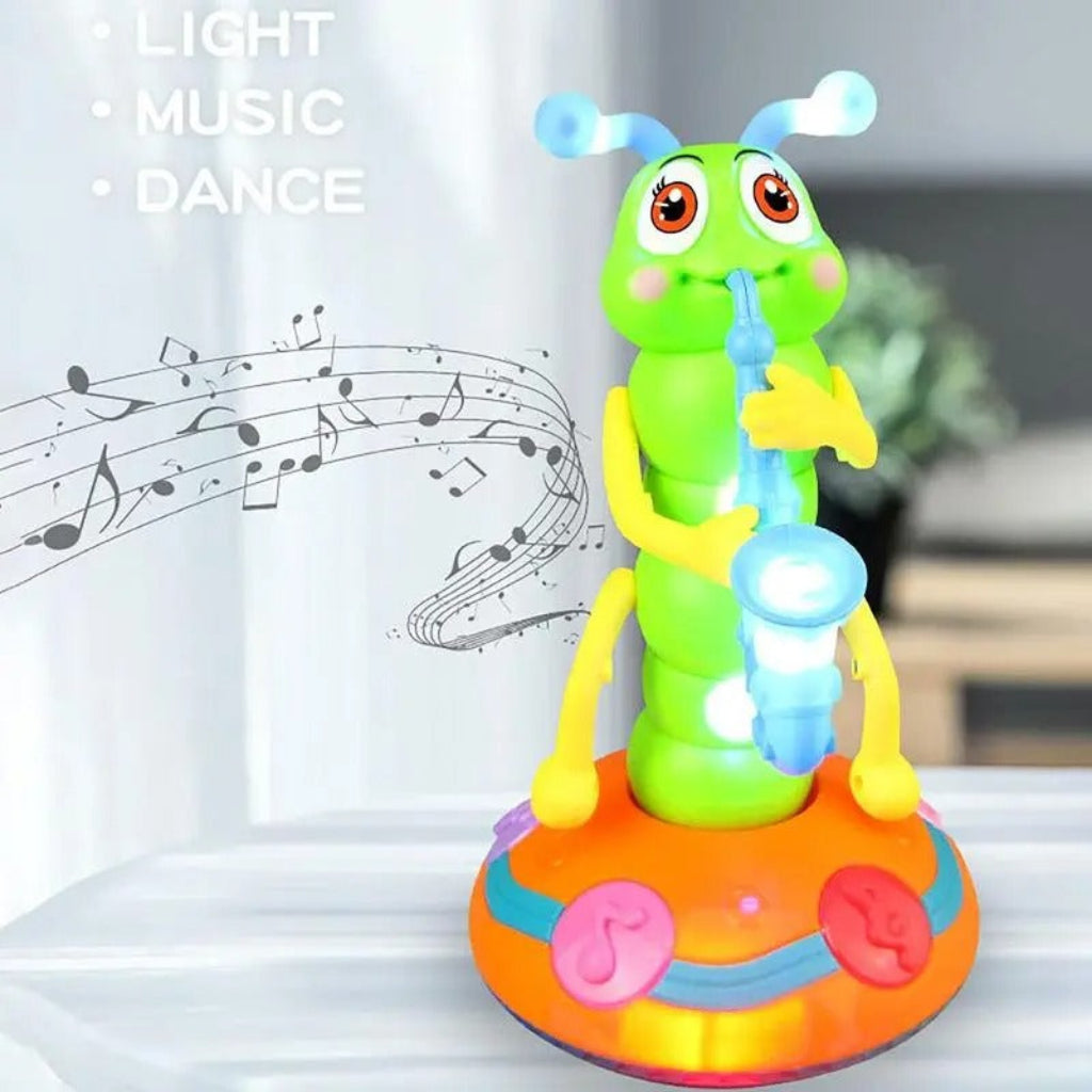 Musical Motion Caterpillar Toy for Babies and Toddlers