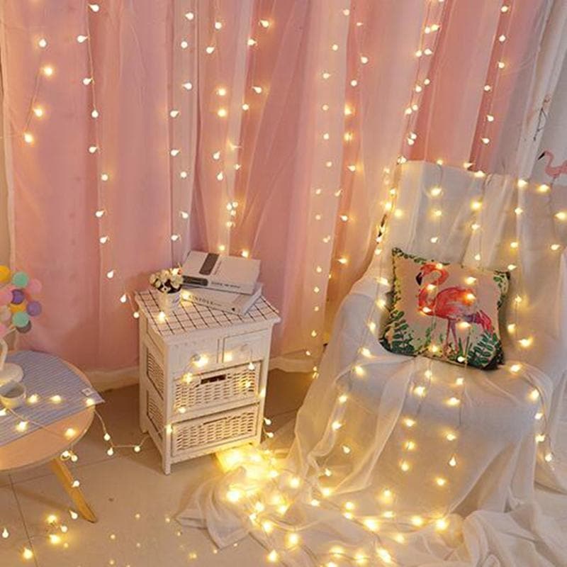 Fairy LED String Lights - 2m to 10m Battery or Plug-In Options - Warm or Cool White - Ball, Flower, Star & Snowflake Bulbs - Indoor Outdoor Decorative Twinkle Party Lights
