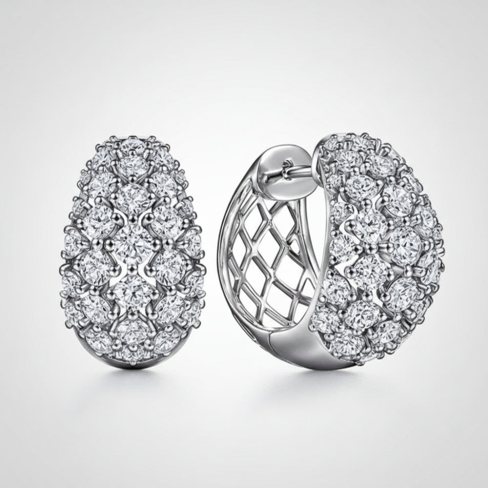 Radiant Crystal Cluster Stud Earrings for Every Occasion