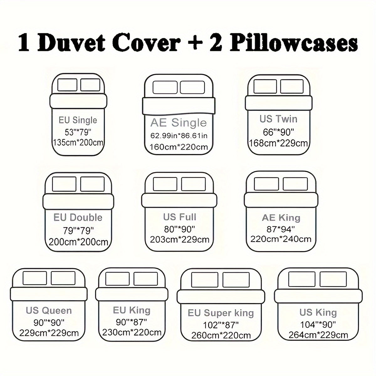 Quilt Cover Set | Wrinkle-Resistant | Soft Cozy Warmth | Polyester