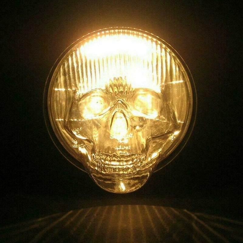 Skull Headlight Covers for Cars Halloween Decor Durable Protection