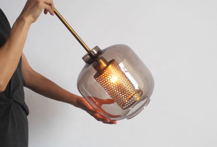 Sophisticated Glass Pendant Light for Modern Spaces