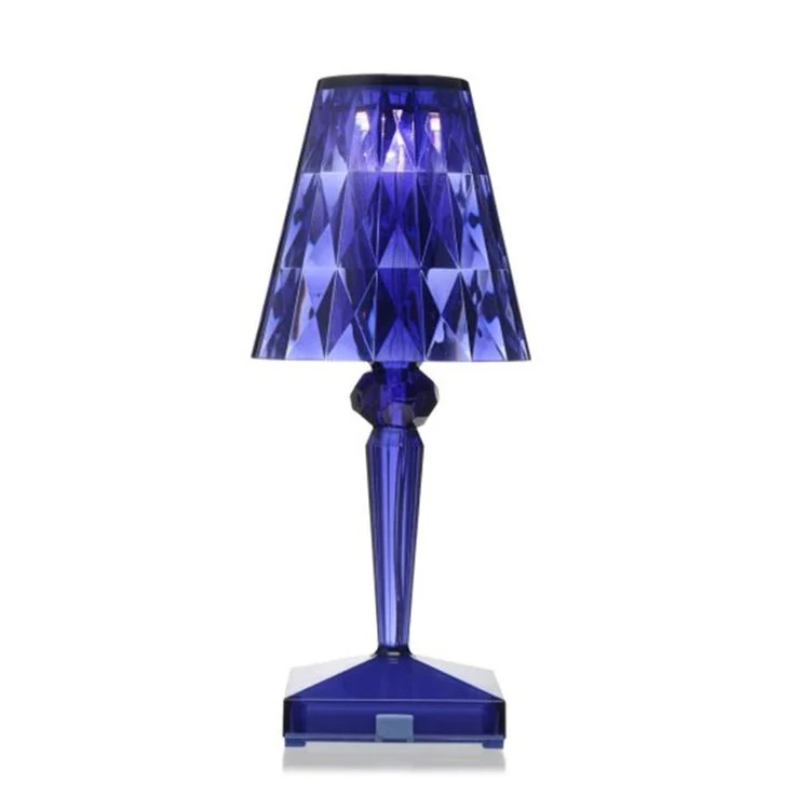 Elegant Crystal Glow Table Lamp for Chic Nightstands