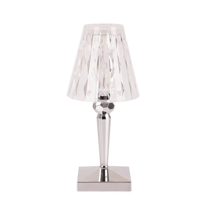 Elegant Crystal Glow Table Lamp for Chic Nightstands