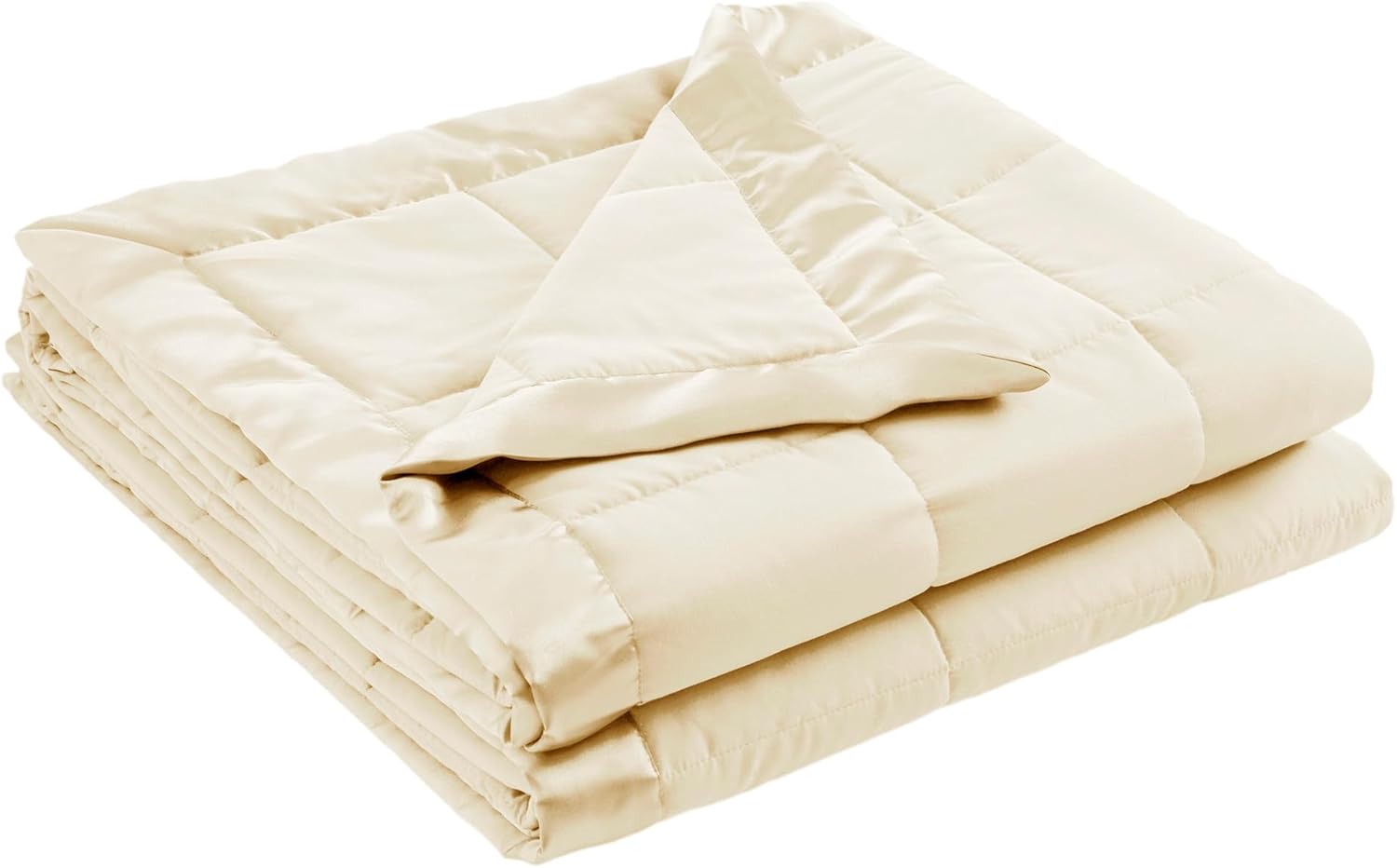 Lightweight Down Alternative Blanket with Moisture-Wicking – All Season Bed Cover with Satin Trim