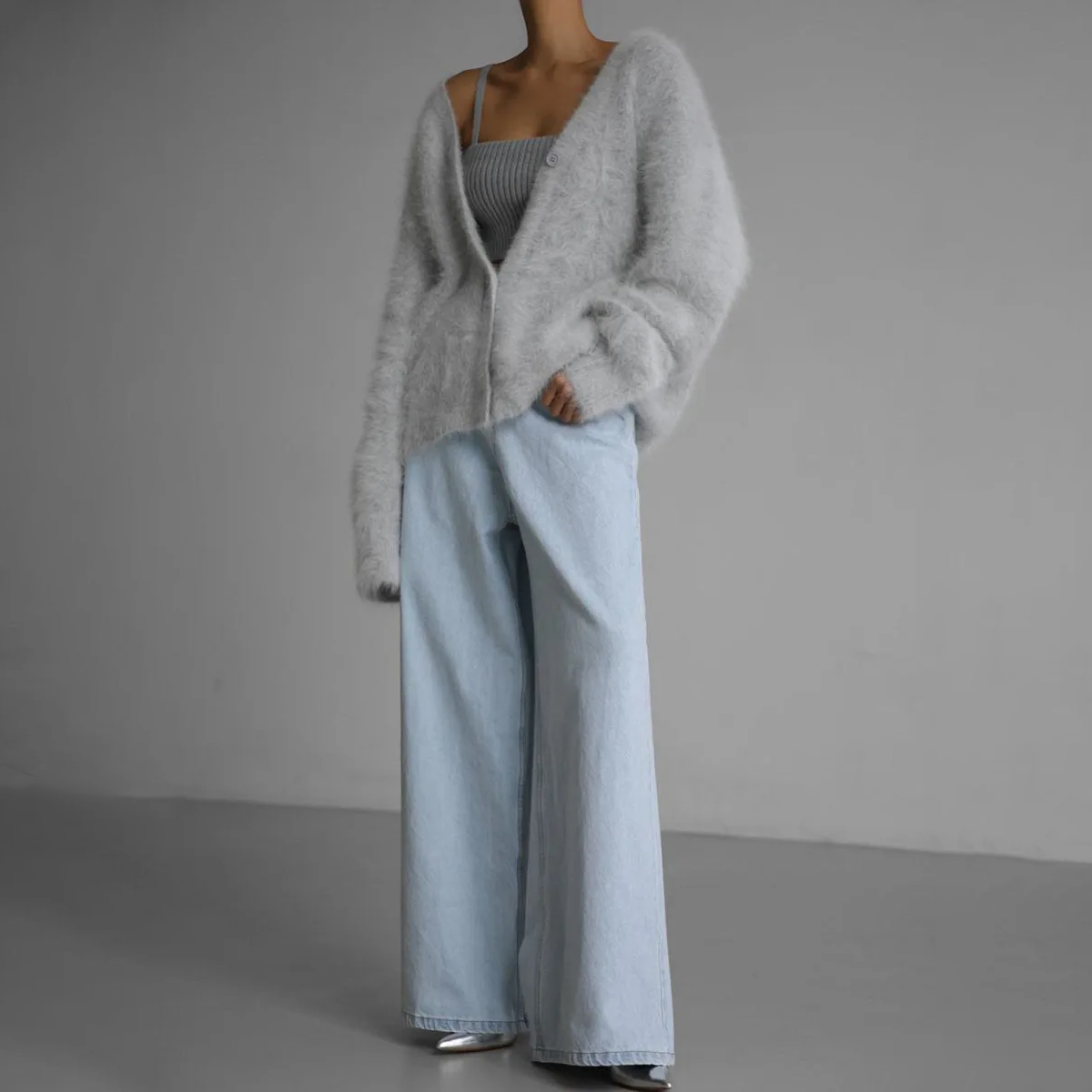 Women's Knit Cardigan | Soft & Comfortable Knit Fabric | Versatile Seasonal Style