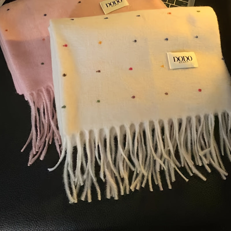 Knit Scarf | Lightweight | Cozy Warmth for Winter | Polyester