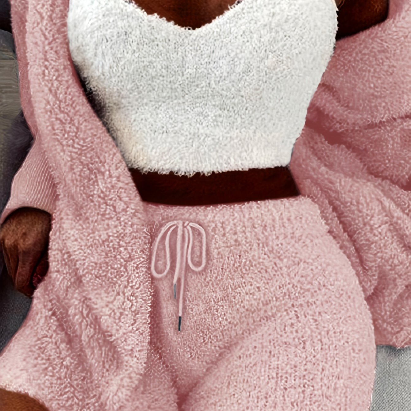 Women’s Pajama Set | 3-Piece Cozy | Winter Comfort Wear | Polyester