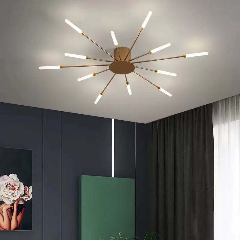 AuraGlow Modern Ceiling Light for Cozy Living Spaces