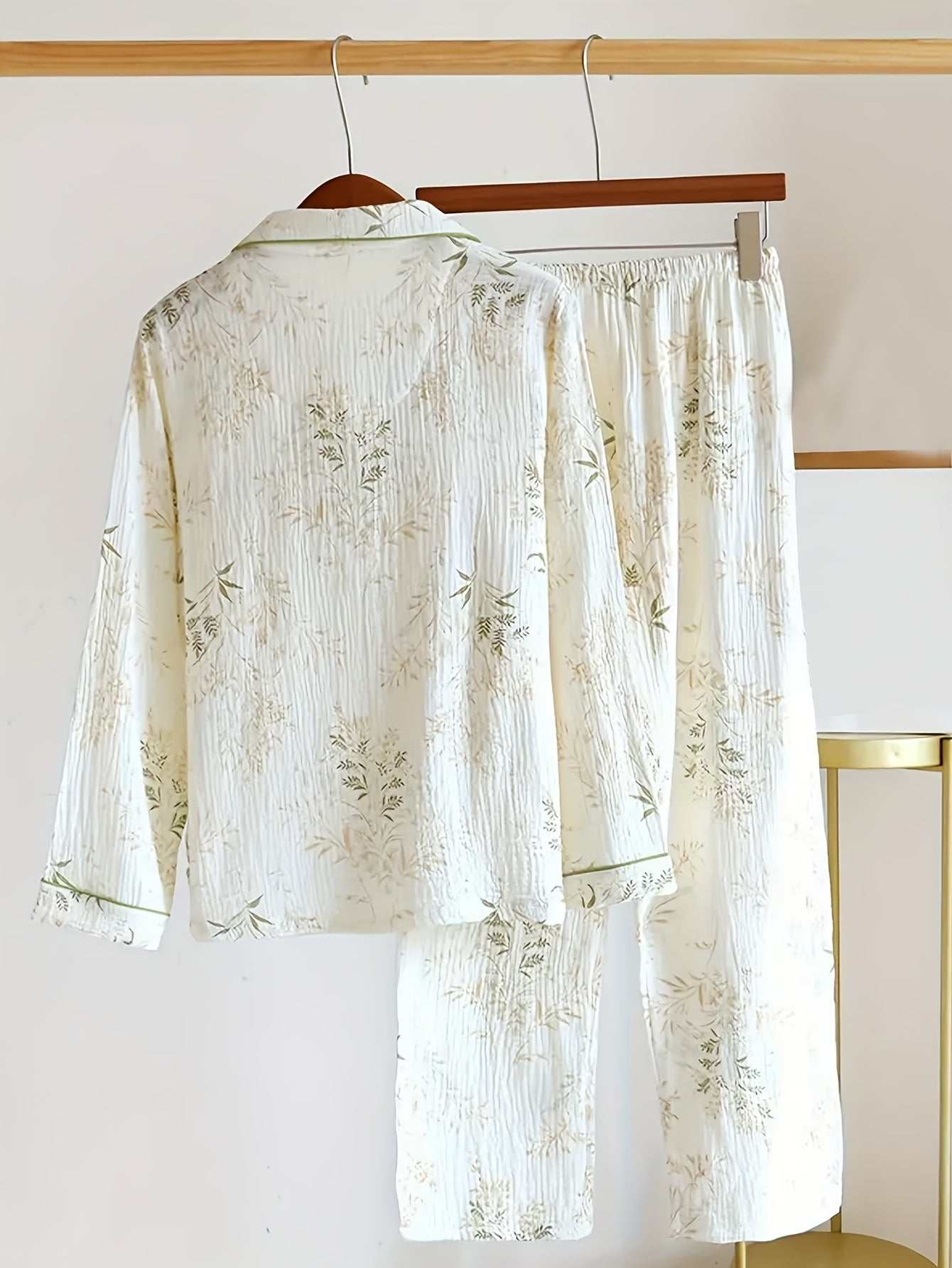 Women's Pajama Set | Long Sleeve | Soft Polyester Comfort | Machine Washable