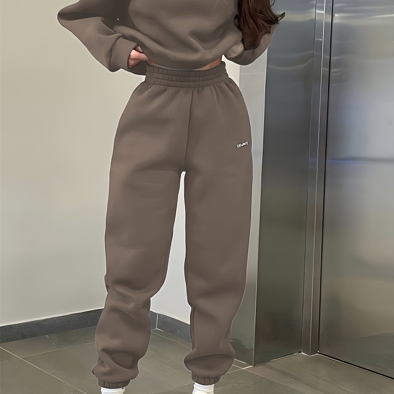 Women's Tracksuit Set | Stretchy Fit | All-Season Comfort | Polyester