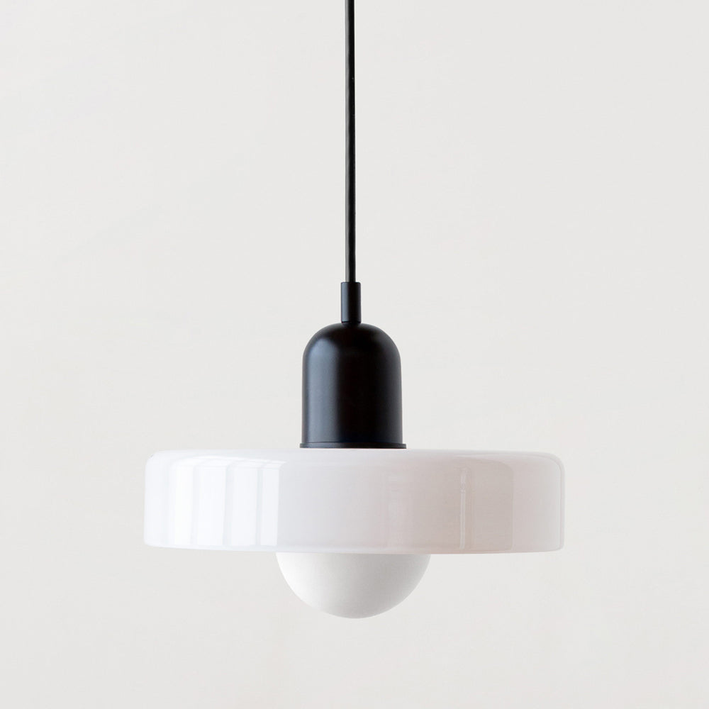 Pendant Lamp | Bauhaus Stained Glass Design | Glass Material | Adjustable Suspension