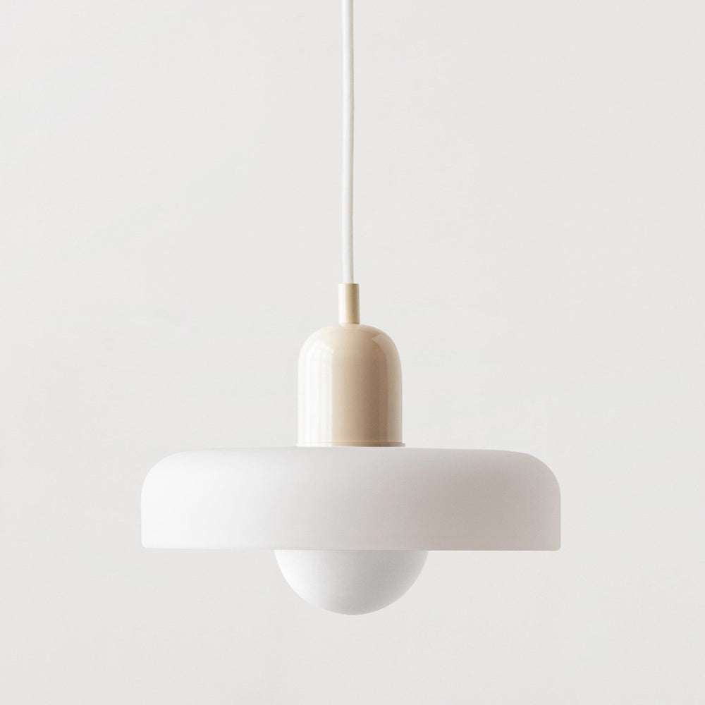 Pendant Lamp | Bauhaus Stained Glass Design | Glass Material | Adjustable Suspension