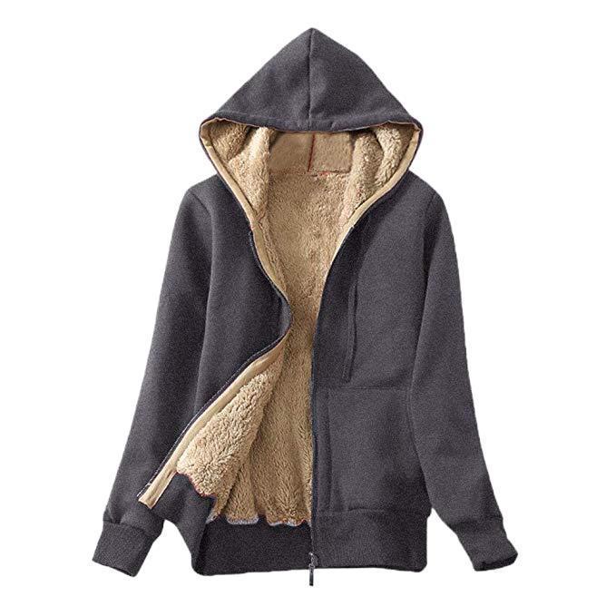 Women's Fleece Jacket | Soft Warmth | Wind Resistant Collar | Machine Washable