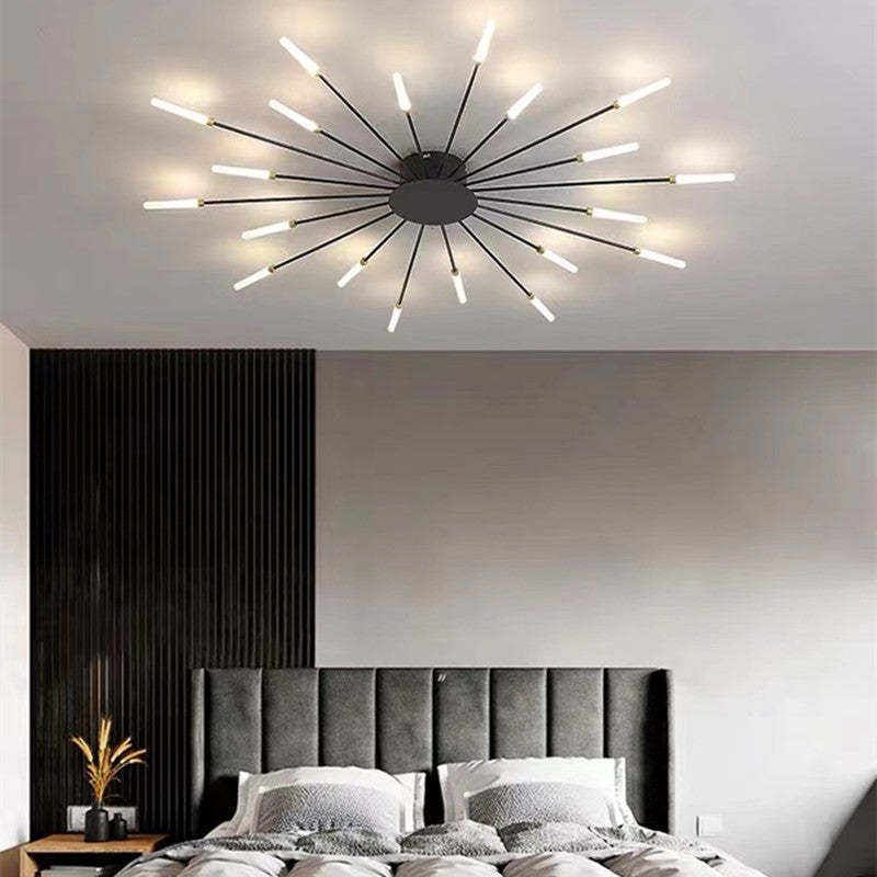 AuraGlow Modern Ceiling Light for Cozy Living Spaces