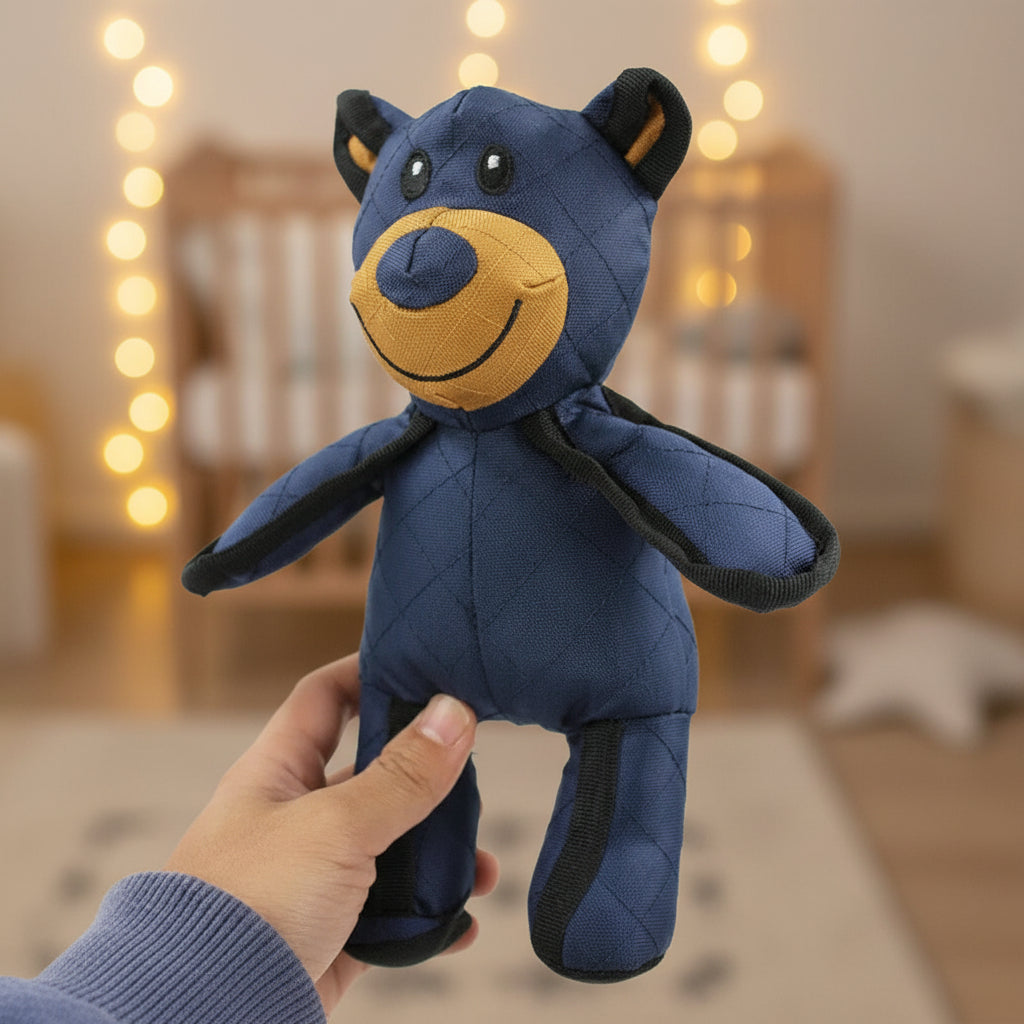 Cuddly Bear Plush Dog Chew Toy for Engaging Playtime